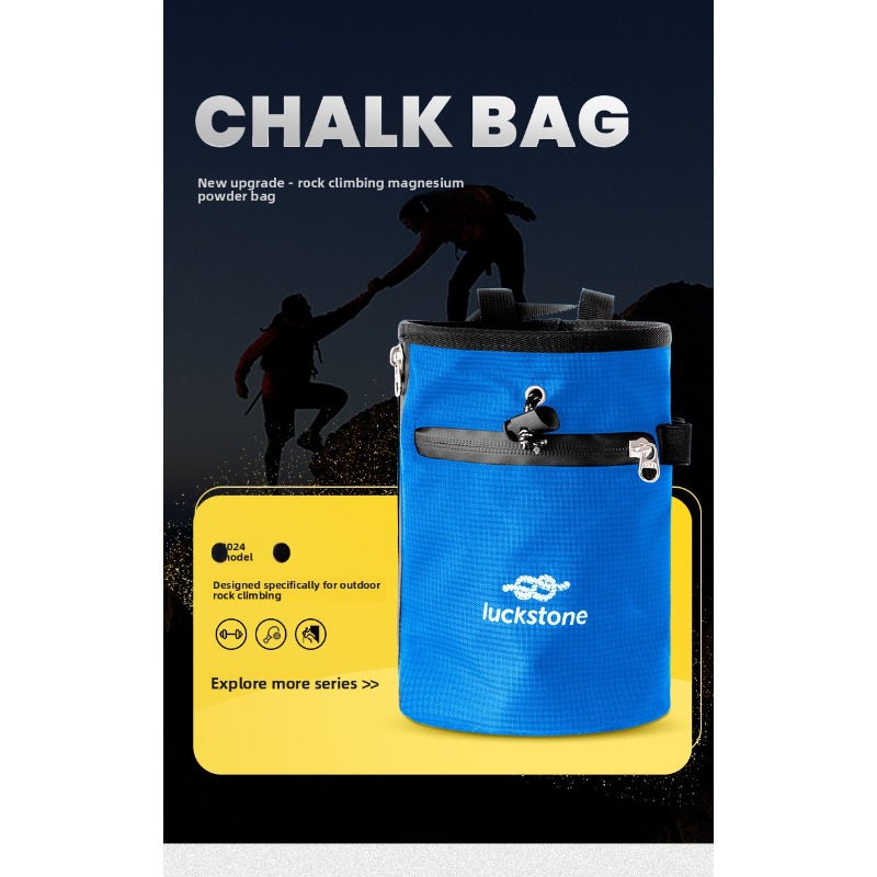 Chalk Bag Bouldering - Climbing Chalk Bag Waterproof Bouldering Pouch