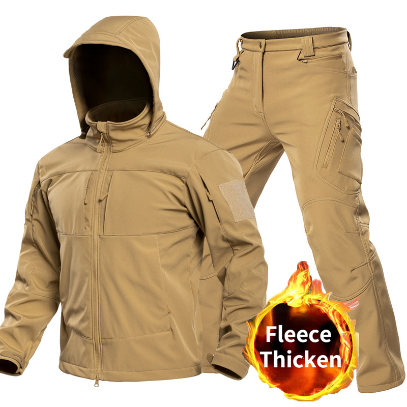 Outdoor Adventure Camp - Outdoor Tactical Softshell Suit for Men
