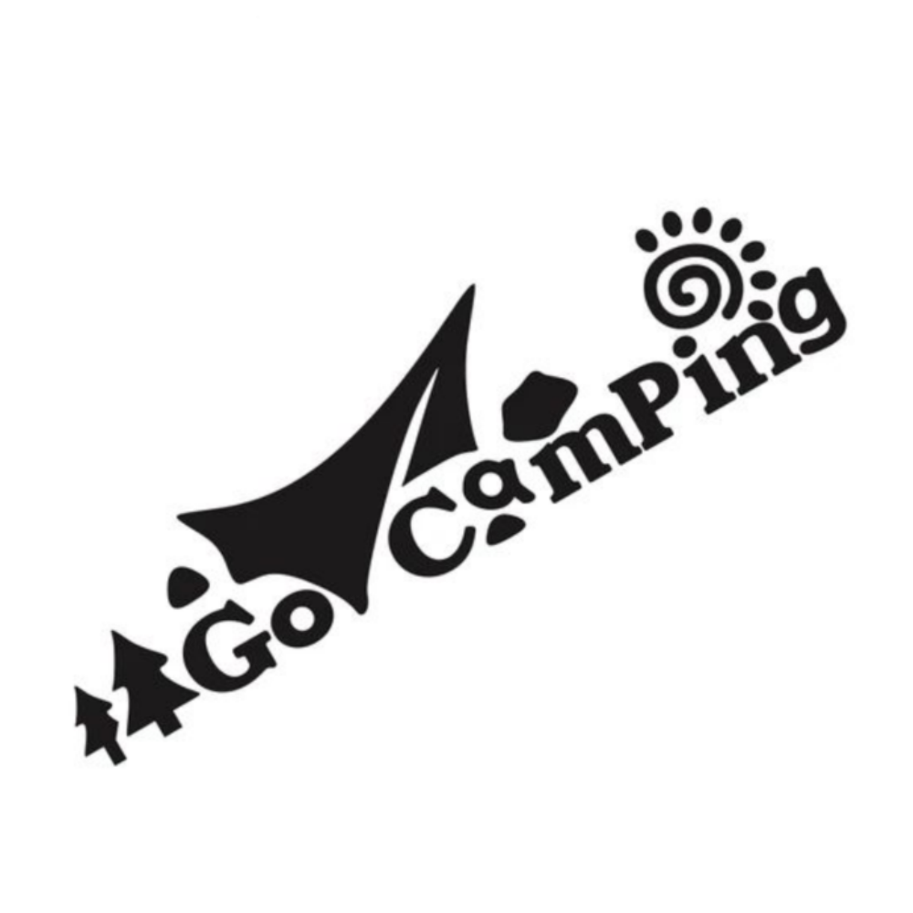 Outdoor Adventure Rv - Go Camping Outdoor Adventure Vinyl Decal,