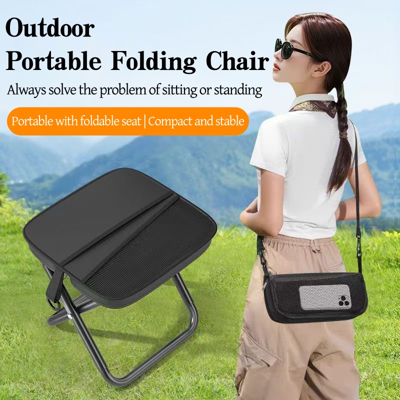 Outdoor Adventure Hiking - G8 Portable Foldable Backpack Stool Lightweight