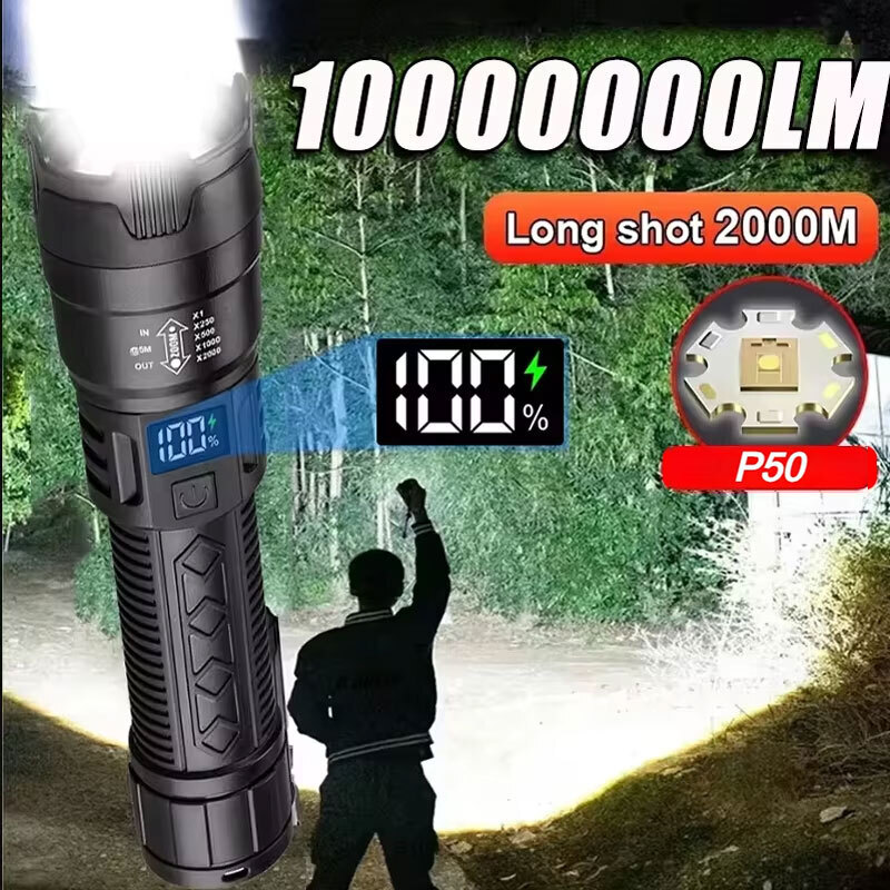 High Strong Power Led Flashlig - đánh giá và giá Outdoor Adventure Camp