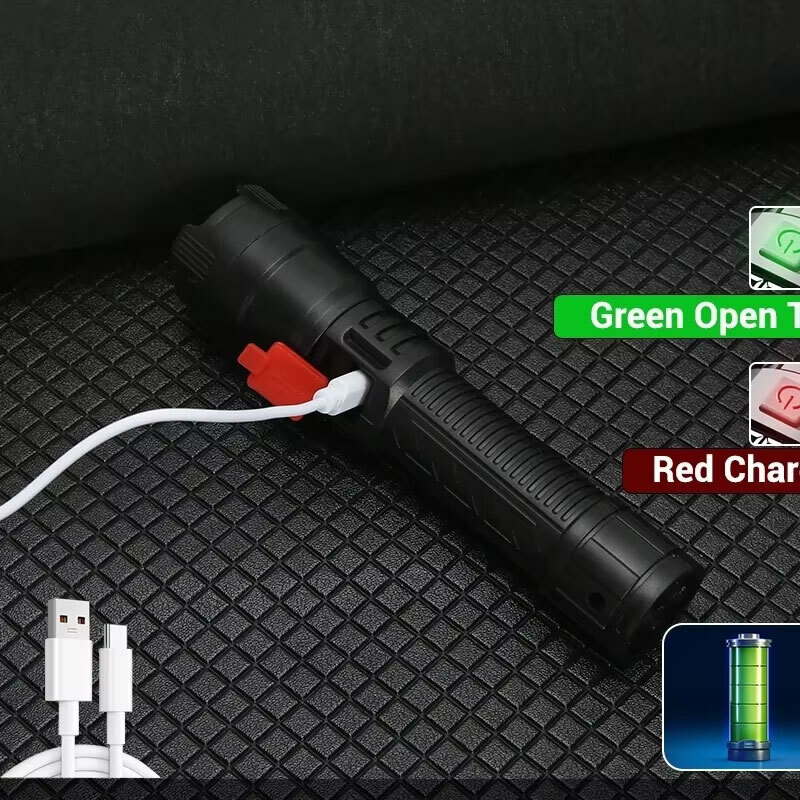 High Strong Power Led Flashlig - đánh giá và giá Outdoor Adventure Camp