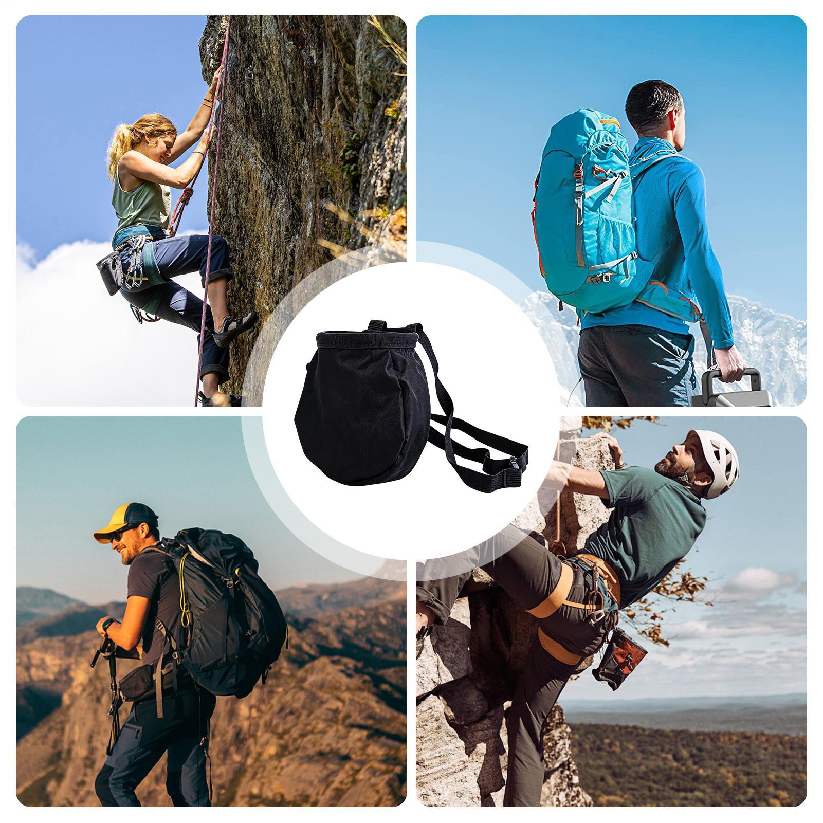Bouldering Chalk Bag With Pock - đánh giá và giá Chalk Bag Bouldering
