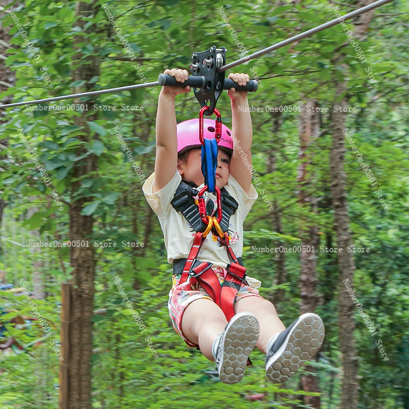 Kids Zipline Kit Playground Pu - đánh giá và giá Outdoor Adventure Course