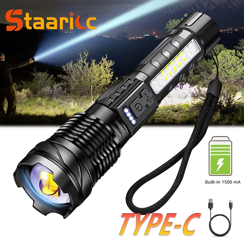 Powerful XHP50 LED Flashlight  - đánh giá và giá Outdoor Adventure Camp