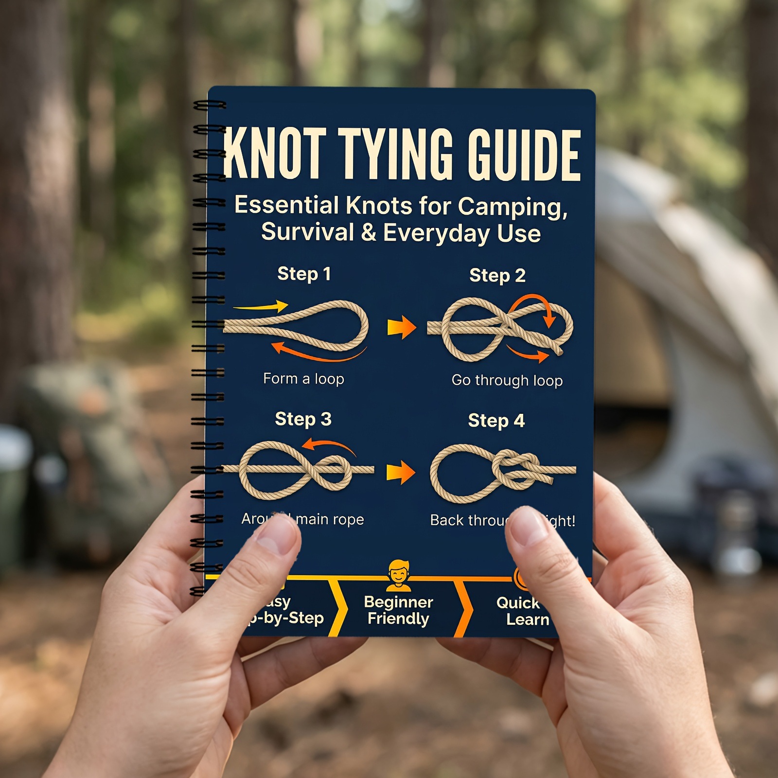 Outdoor Survival Knots StepbyS - đánh giá và giá Outdoor Adventure Hiking