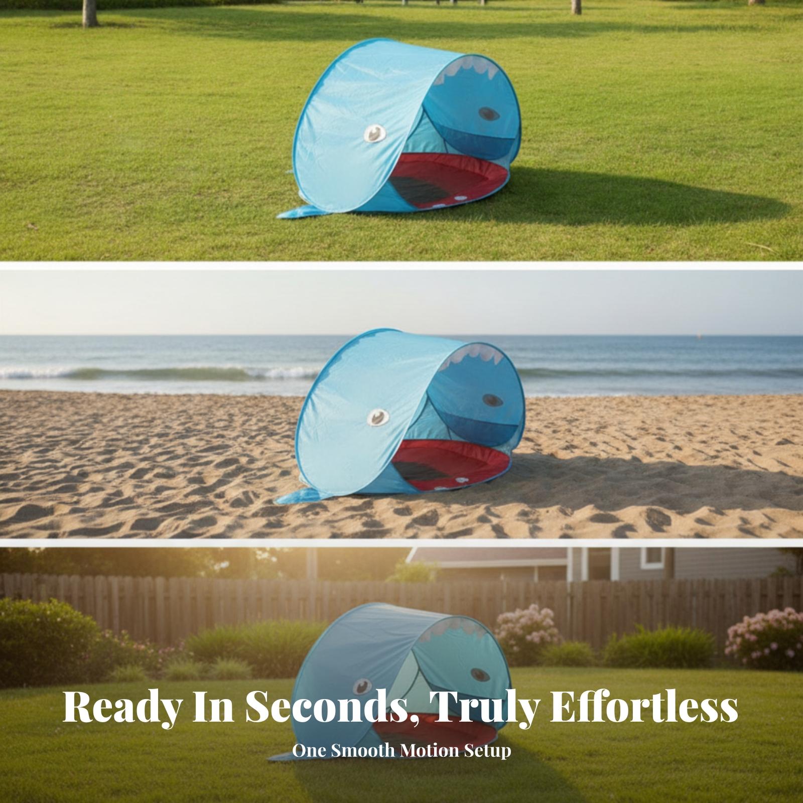 Kids Beach Pop Up Tent with Do - đánh giá và giá Outdoor Adventure Kids