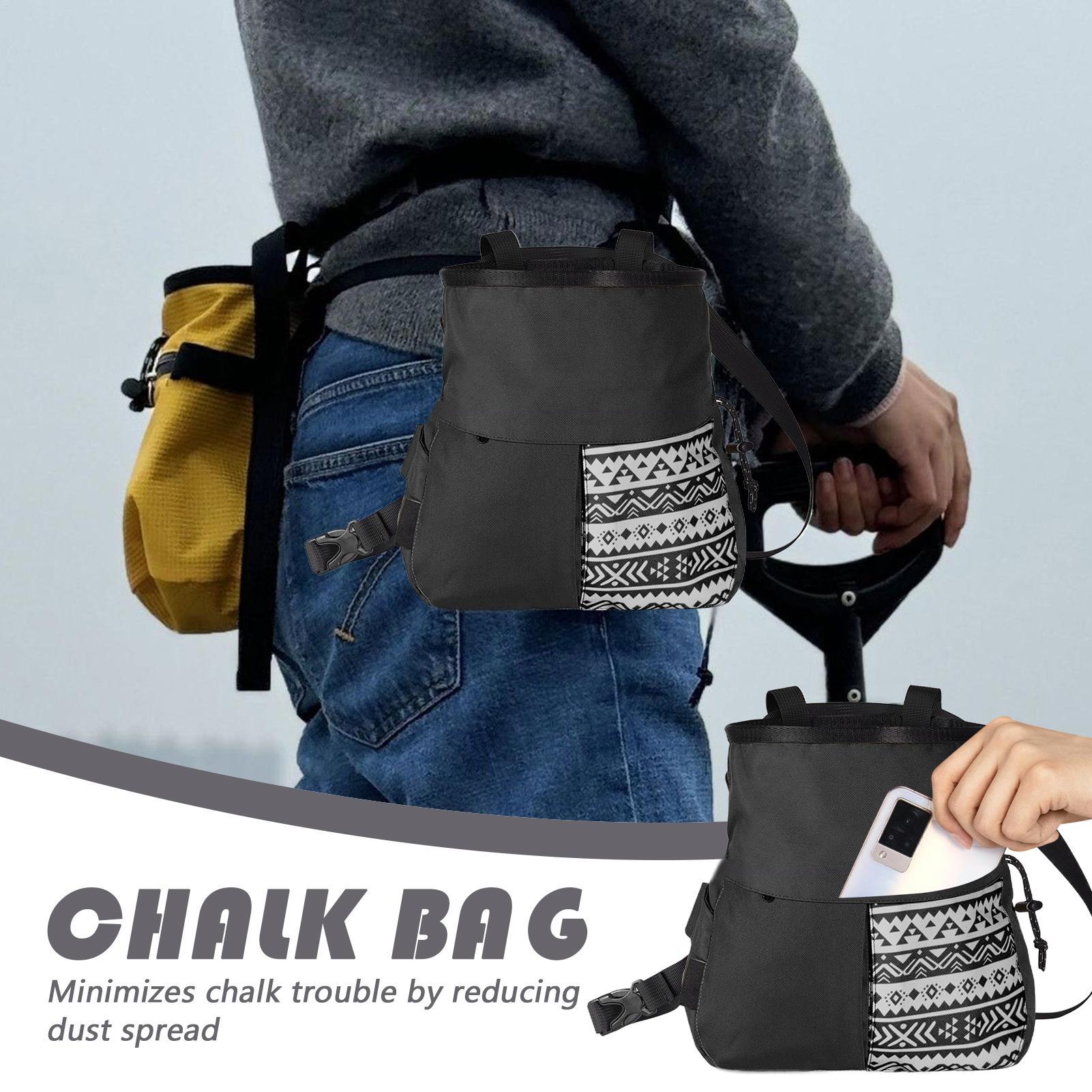 Rock Climbing Chalk Bag Boulde - đánh giá và giá Chalk Bag Bouldering