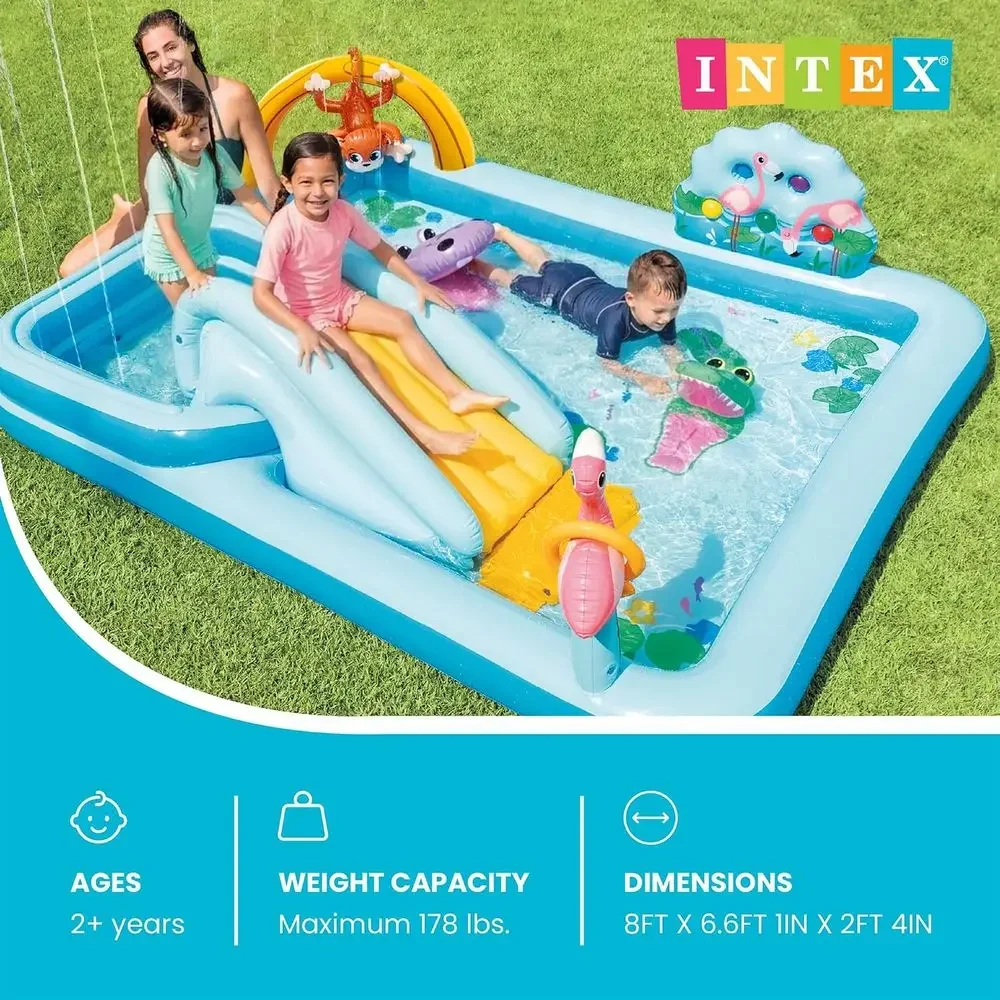 Inflatable Jungle Adventure Pl - đánh giá và giá Outdoor Adventure Kids