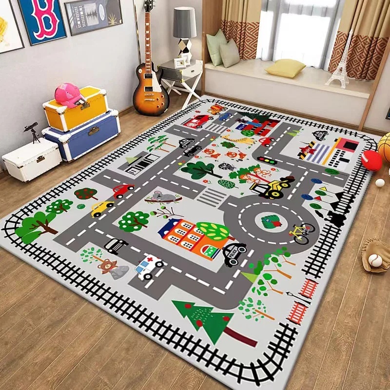 Colorful Kids City Map Play Ma - đánh giá và giá Outdoor Adventure Kids