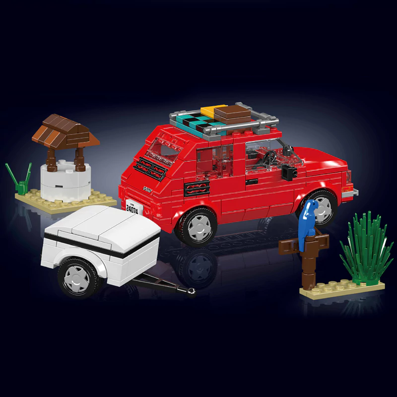 Mould King Mini Car 126P Outdo - đánh giá và giá Outdoor Adventure Kids