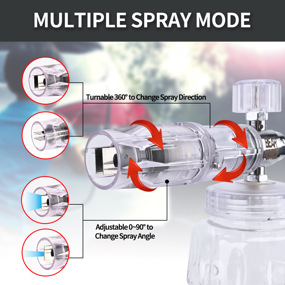 Pressure Washer Aluminum Foam  - đánh giá và giá Bear Spray Clip