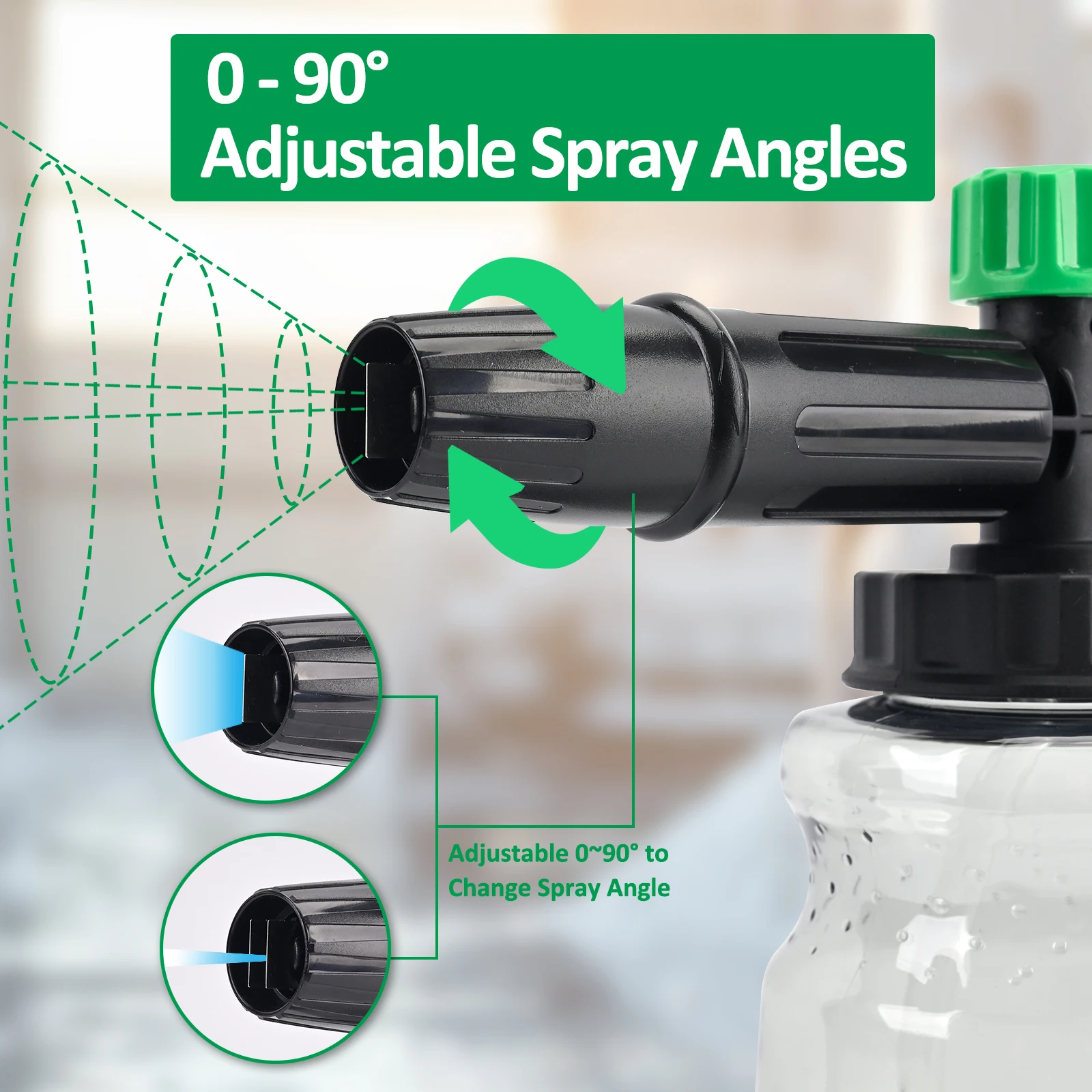 Pressure Washer Foam Lance Foa - đánh giá và giá Bear Spray Clip