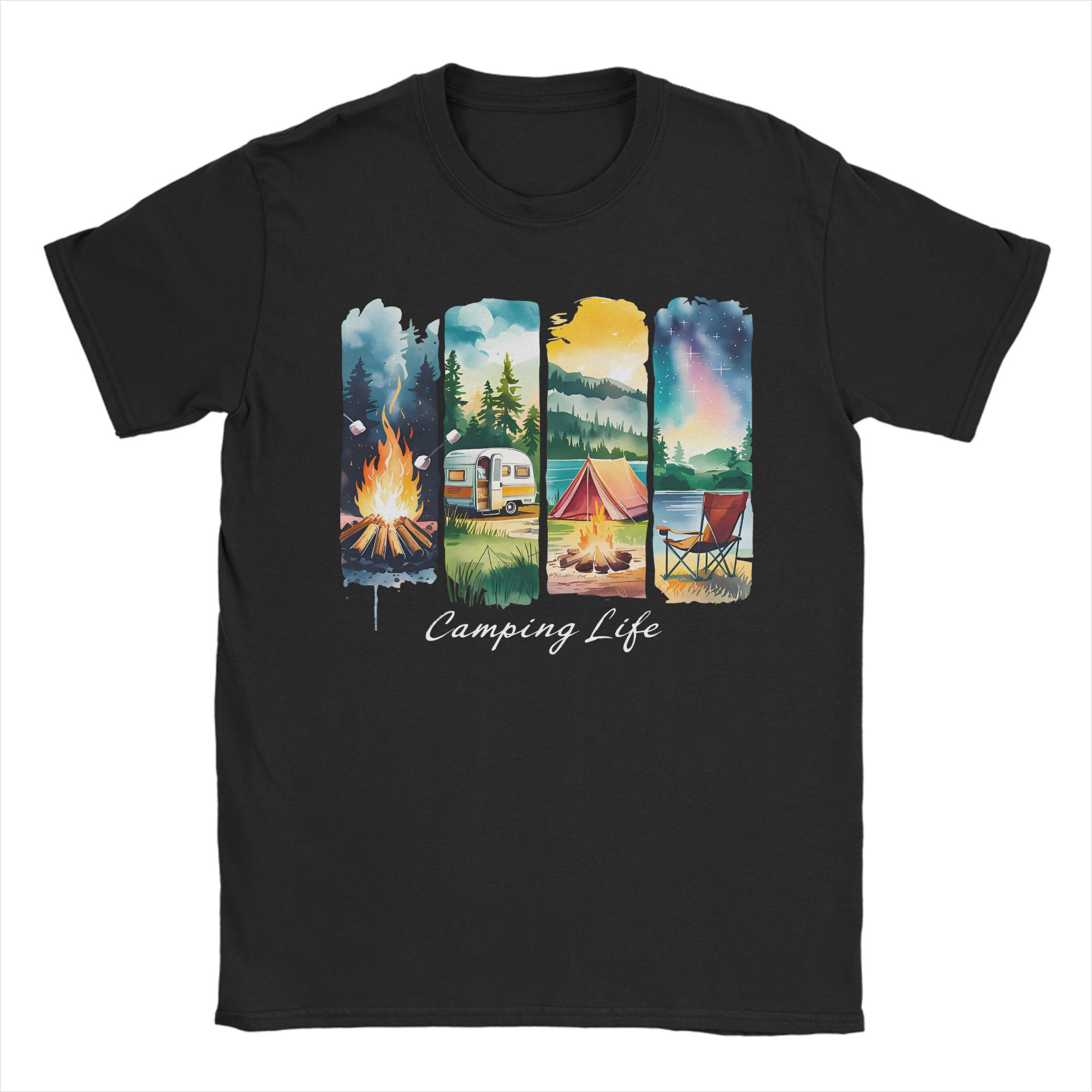 Camping Life T-Shirt RV Tent C - đánh giá và giá Outdoor Adventure Rv