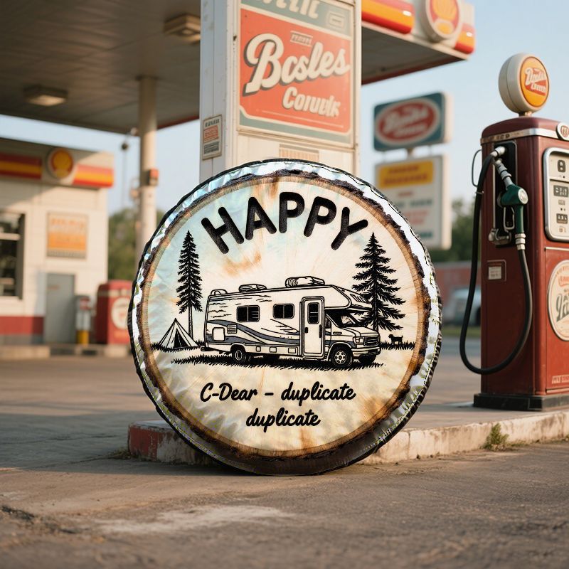 HAPPY RV Camping Theme Polyest - đánh giá và giá Outdoor Adventure Rv