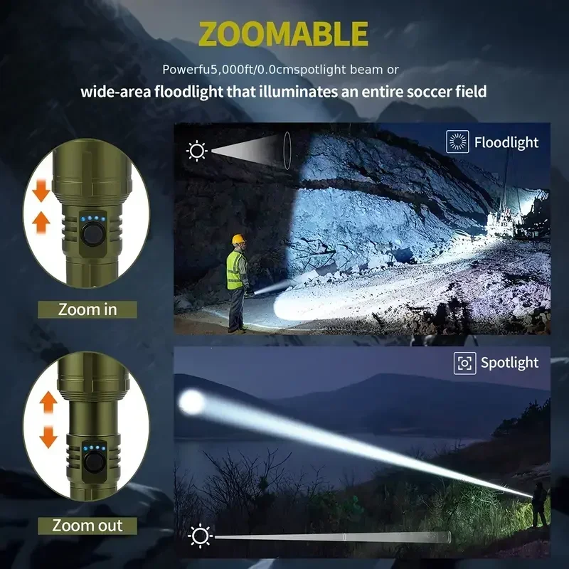 Ultra Powerful Flashlight Conc - đánh giá và giá Outdoor Adventure Camp