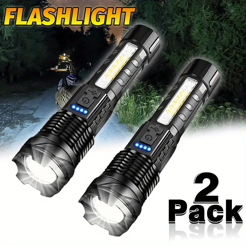 Powerful XHP50 LED Flashlight  - đánh giá và giá Outdoor Adventure Camp