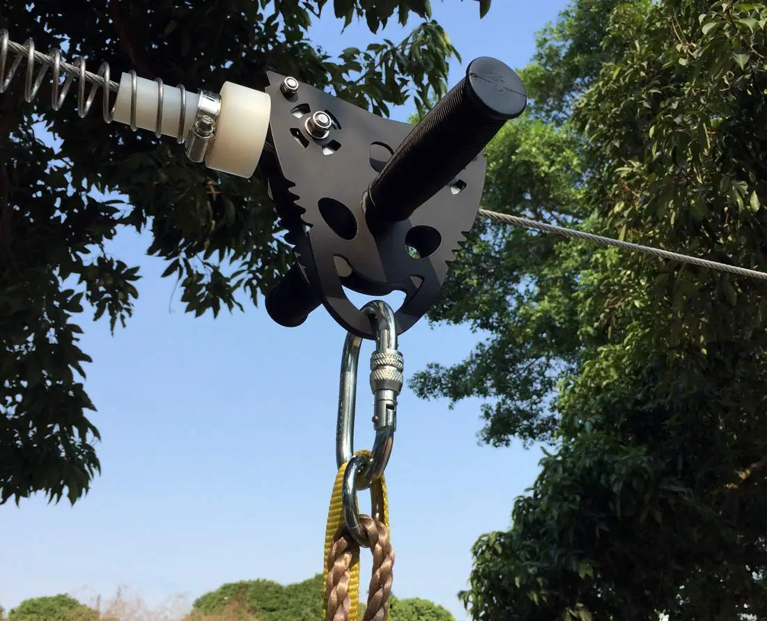 Upgraded 120ft Zip Line Kit fo - đánh giá và giá Outdoor Adventure Kids