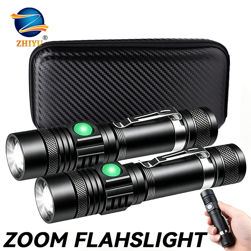 T6 LED Rechargeable Flashlight - đánh giá và giá Outdoor Adventure Hiking