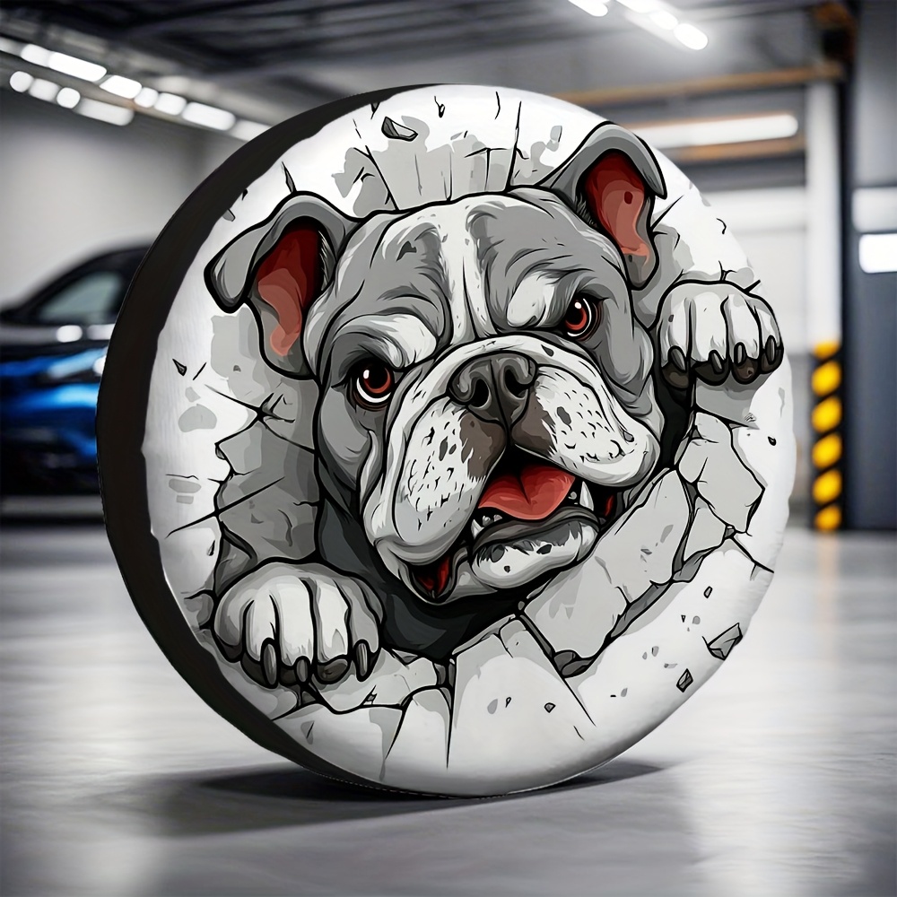 1pc Bulldog RV Wheel Cover - D - đánh giá và giá Outdoor Adventure Rv
